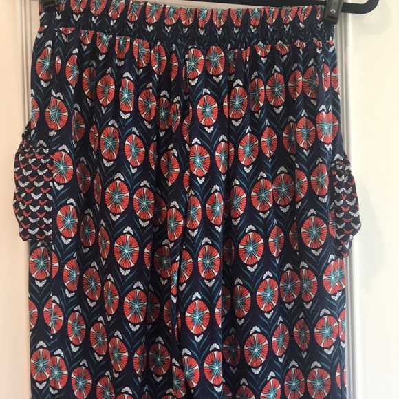 Varga Bojo Printed Wide Legged Pants M EUC - Picture 5 of 8